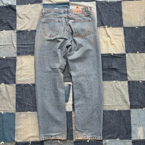 rockies relaxed fit jeans cowgirl star patch 34x31.5